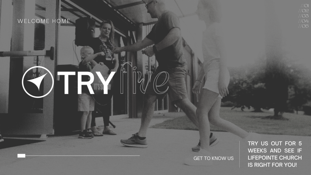 Try Five Try Five Helping People Connect with God